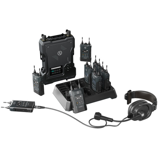Hollyland Solidcom M1 Wireless Full-Duplex Intercom System With 8 Beltpacks