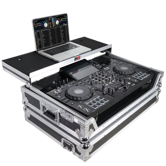 132790_ProX-ATA-Flight-Case-For-Pioneer-XDJ-RX3_DDJ-REV5-DJ-Controller-with-1U-Rack-Space-and-Wheels-_-Silver_Black-_-With-Laptop-Shelf_ALT02sqr