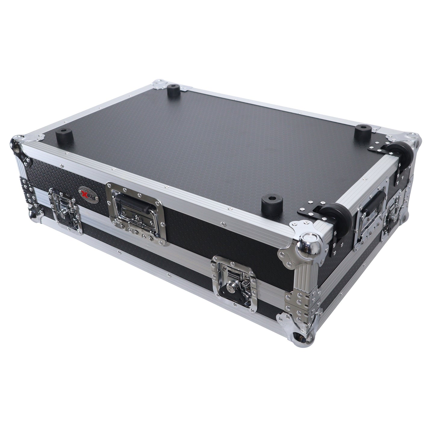 132791_ProX-ATA-Flight-Case-For-Pioneer-XDJ-RX3_DDJ-REV5-DJ-Controller-with-1U-Rack-Space-and-Wheels-_-Silver_Black-_-Without-Laptop-Shelf_ALT13sqr