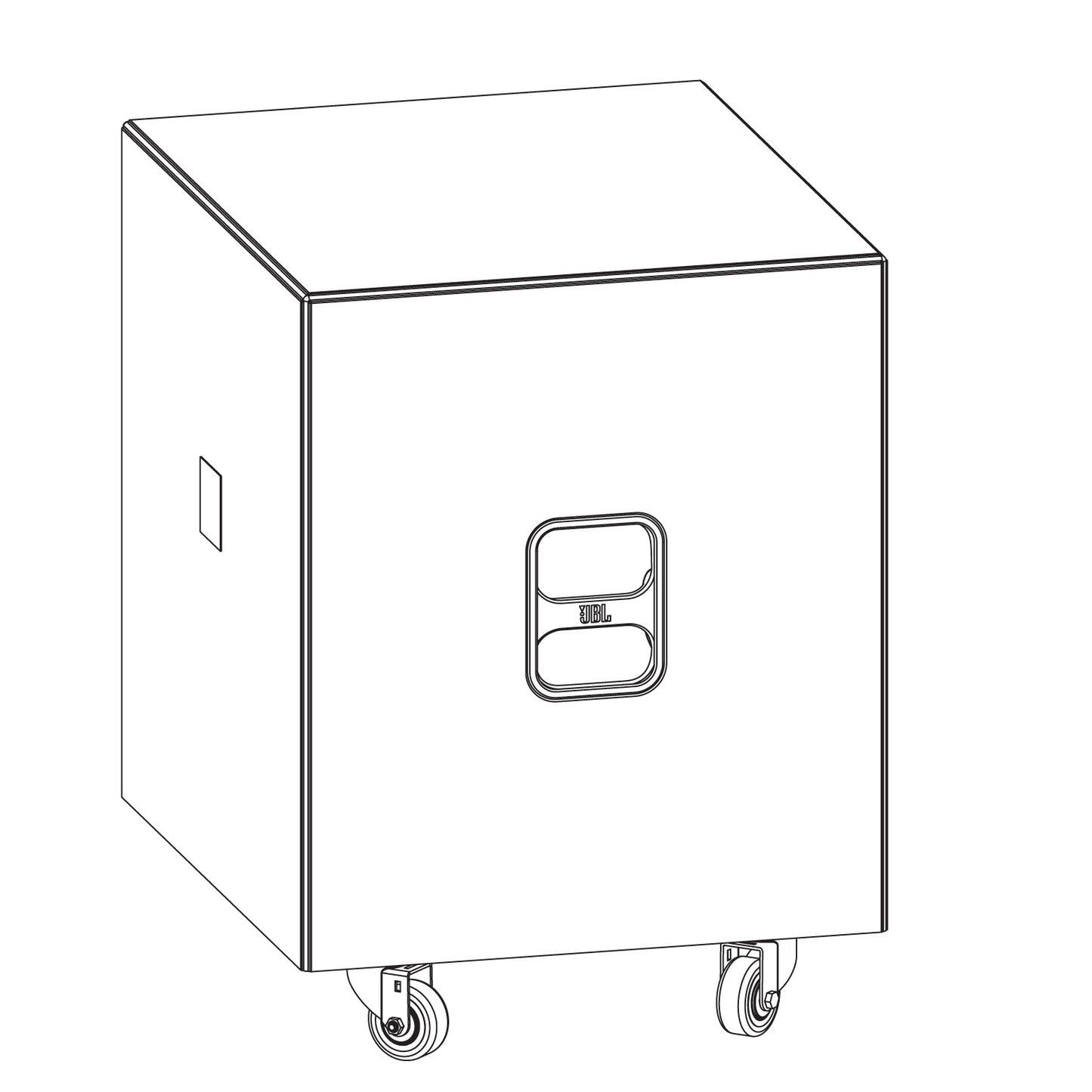 JBL SRX918S CVR Speaker Soft Cover diagram 3