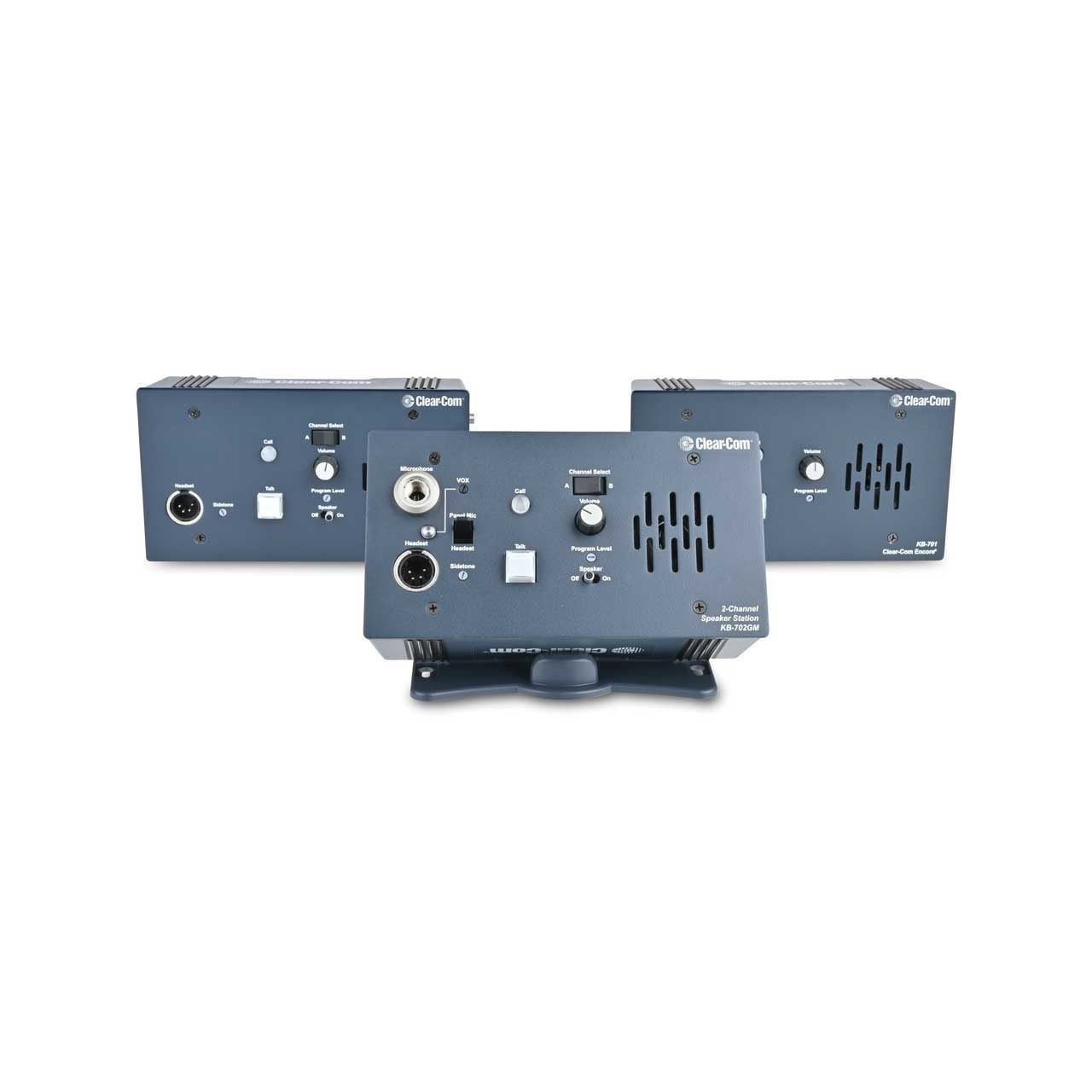 Clear-Com U-BOX-X3 Desktop Mounting Enclosure For KB Stations | Single-Channel