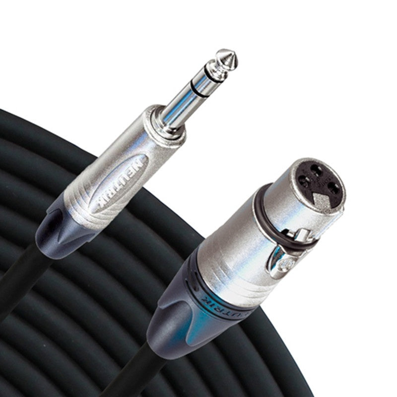 RapcoHorizon NBLC Balanced Cable | 15 ft | TRS-XLRF