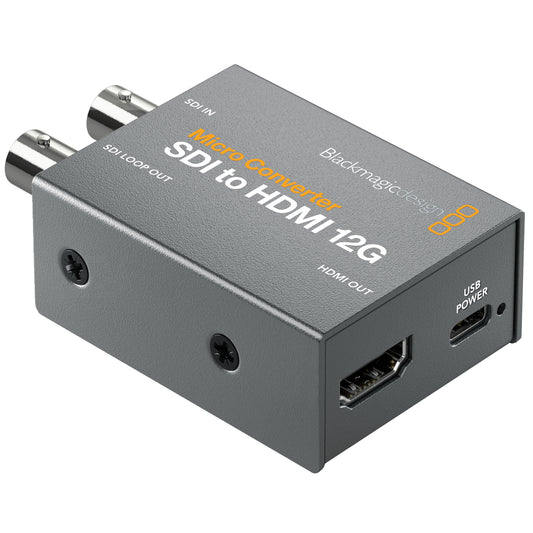 Blackmagic Design Micro Converter SDI to HDMI 12G right angle