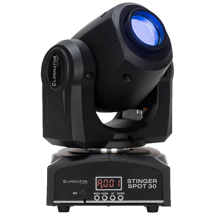 Eliminator Lighting Stinger Spot 30 Mini Moving Head – SoundPro