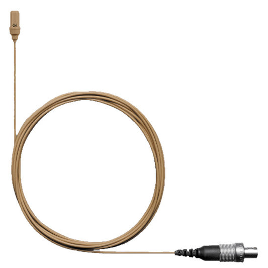 Shure UL4 UniPlex Cardioid Lavalier Microphone, Connector: LEMO3 | Color: Cocoa