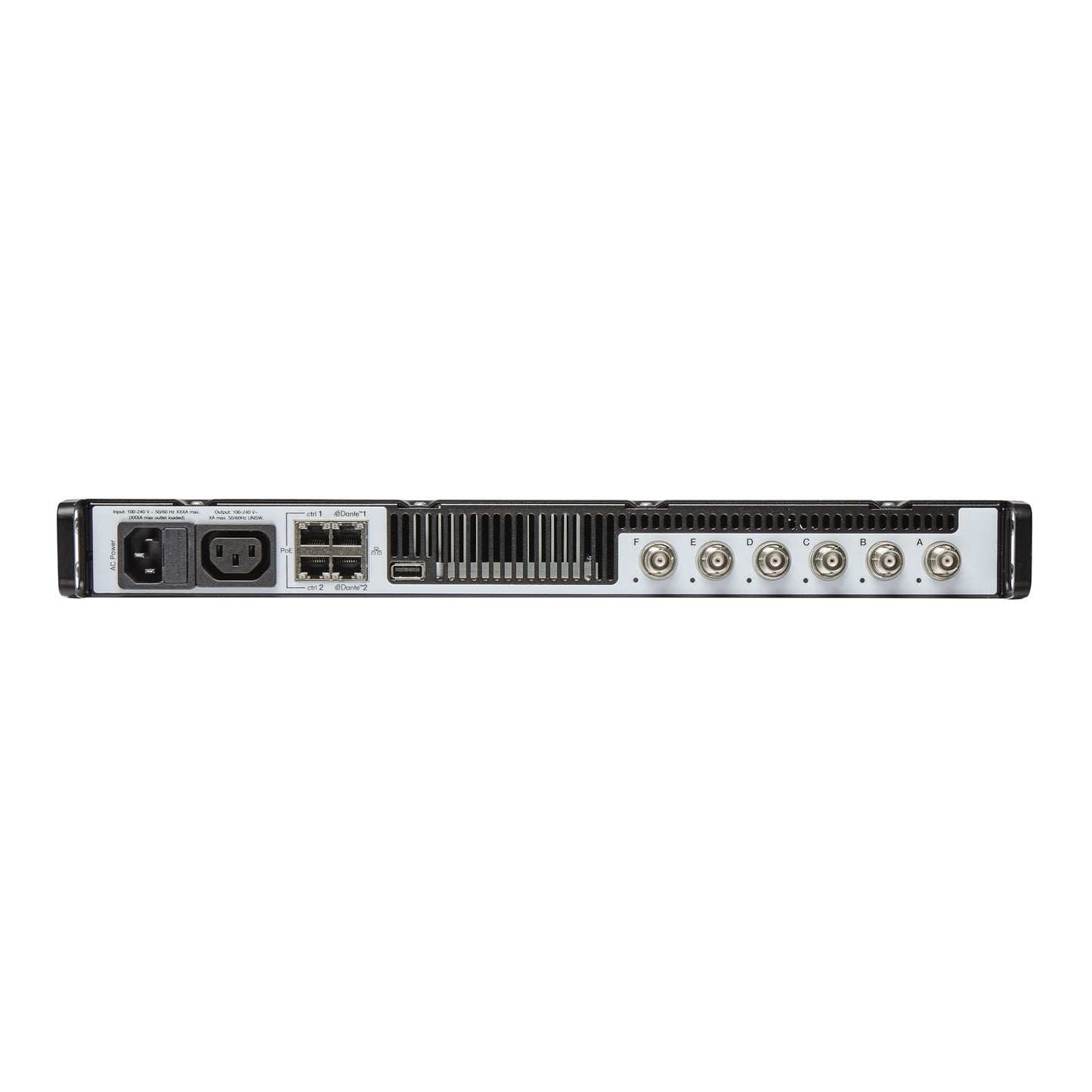 Shure AD600 Axient Digital Spectrum Manager back