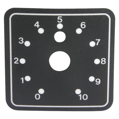 AtlasIED AT10-RM Deluxe, Rack Mounted 70.7V 10W Attenuator, 3dB Steps