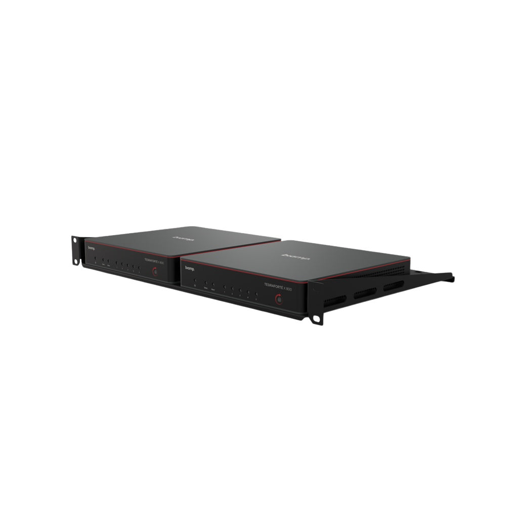 Biamp RMX 100 1RU Universal Rack Shelf For TesiraFORTÉ X