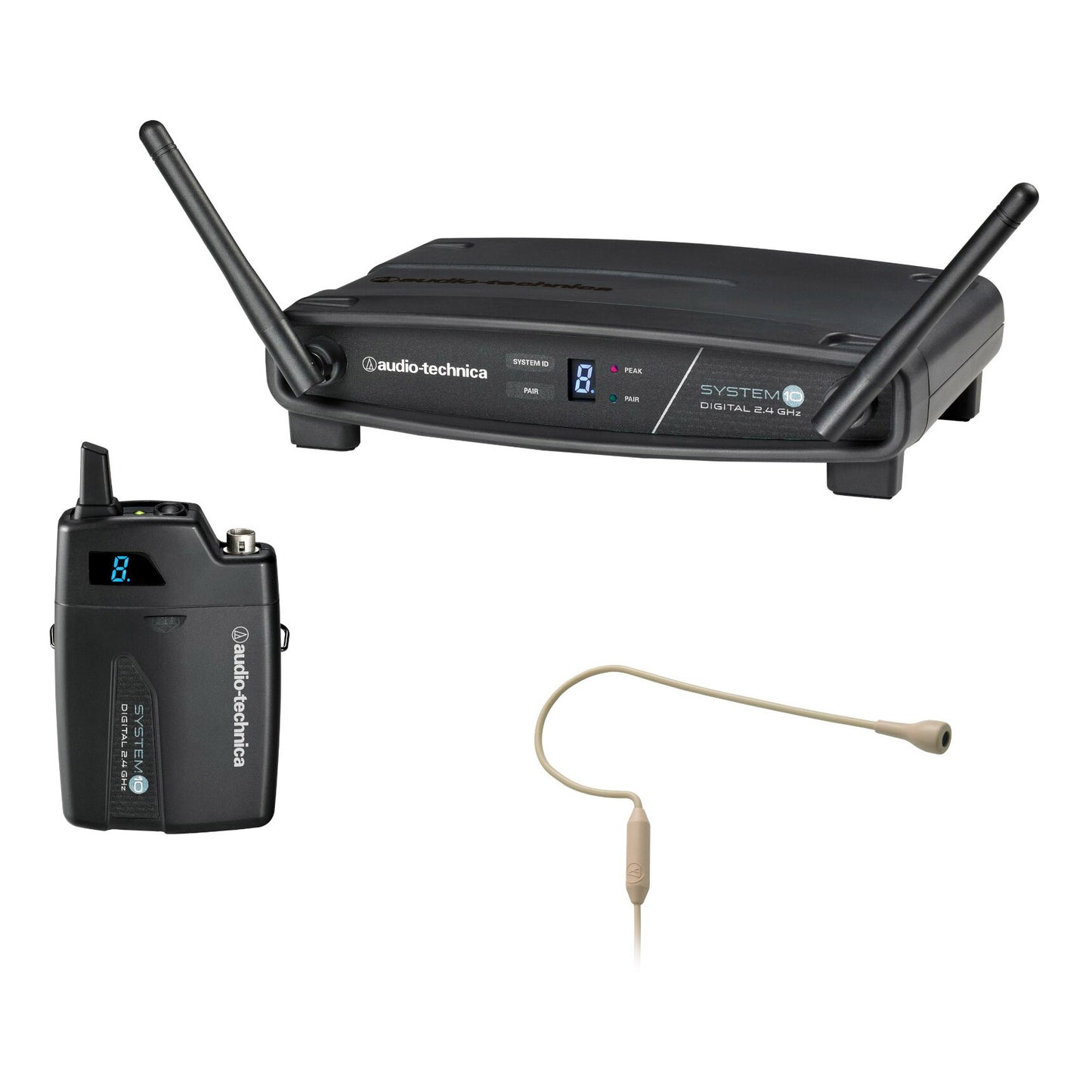 Audio-Technica ATW-1101/H92 Digital Wireless Headworn System