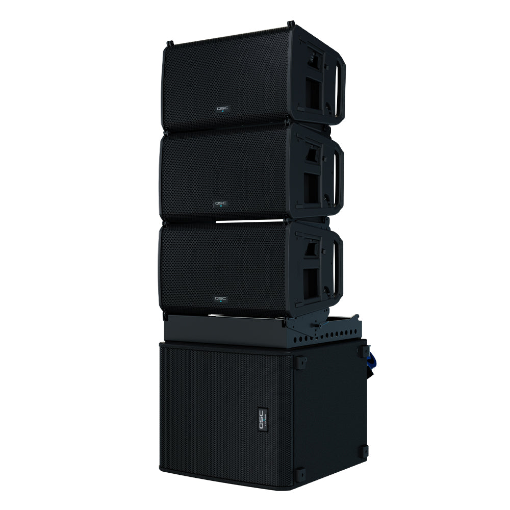 QSC LS118 18-in Direct Radiating Powered Subwoofer array