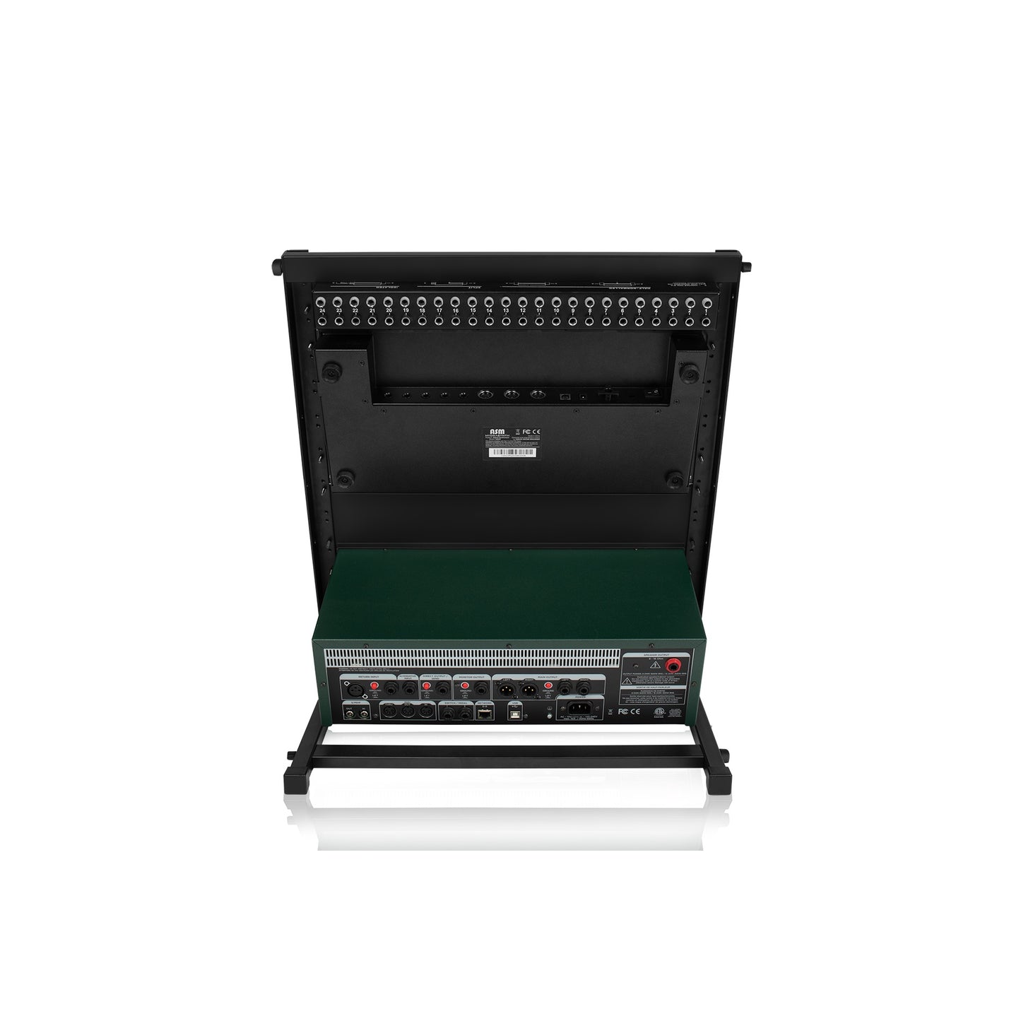 Gator GFW-DESKTOPRK-12U Frameworks Metal Desktop Rack | 12U