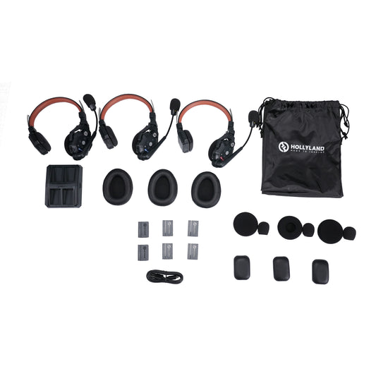 Hollyland Solidcom C1 Pro Wireless Dual-Mic ENC Headset Intercom For 3