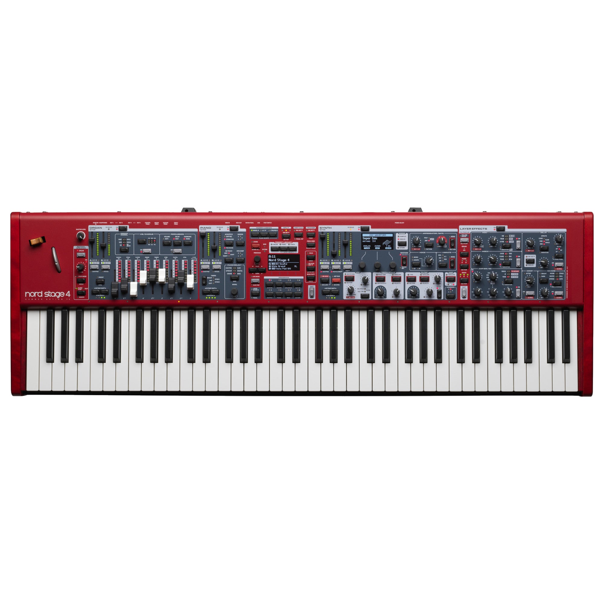 Nord Stage 4 HA73 73-Key Stage Keyboard – SoundPro