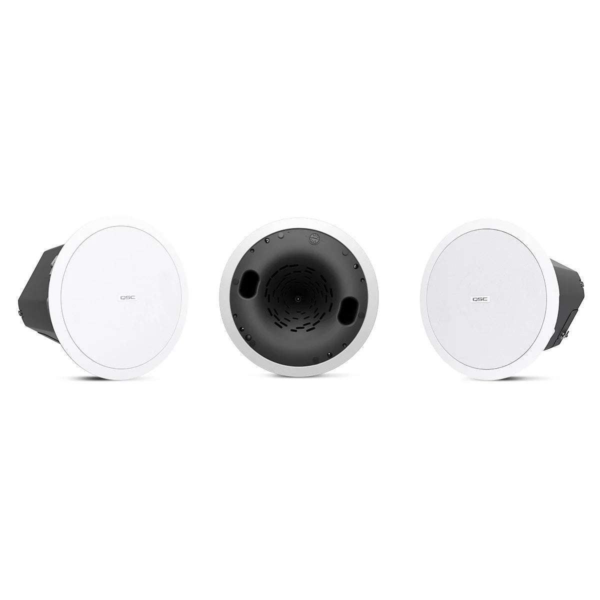 Q-SYS AcousticDesign 6.5" Two-Way Ceiling Speaker For Install | High Ceiling, 75° conical coverage