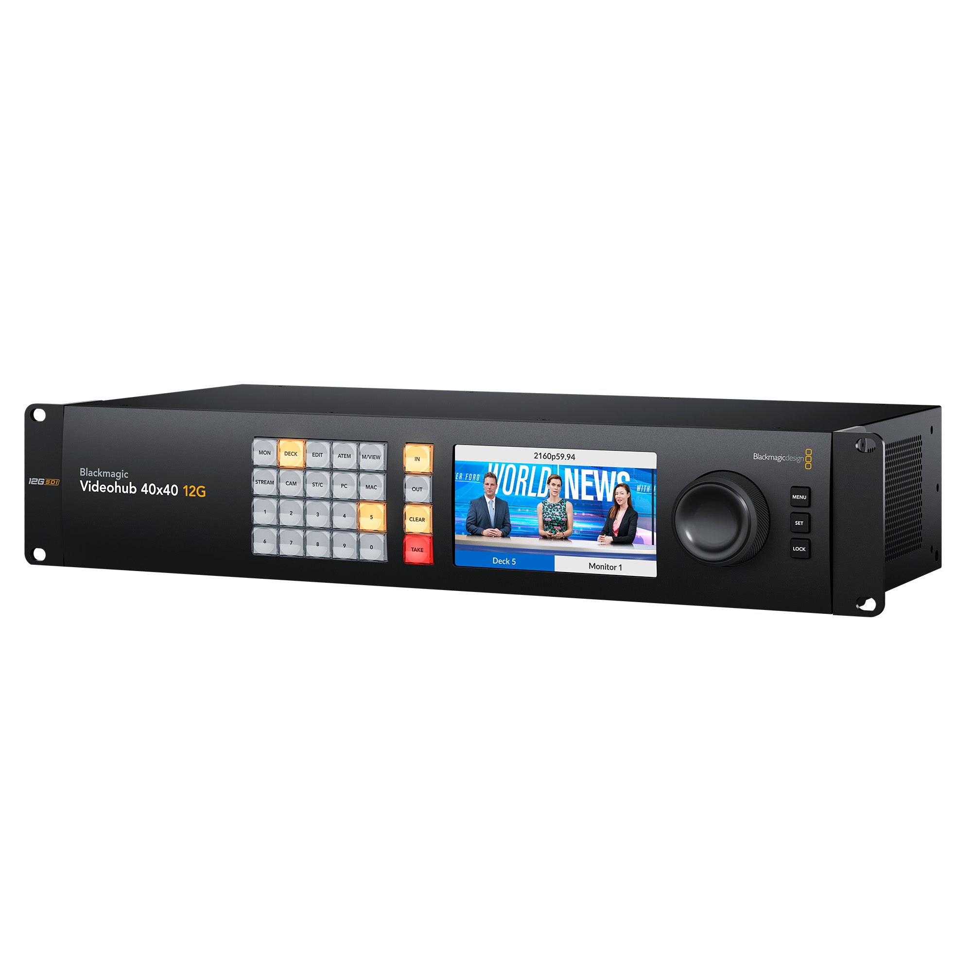 Blackmagic Design Videohub 40x40 12G – SoundPro