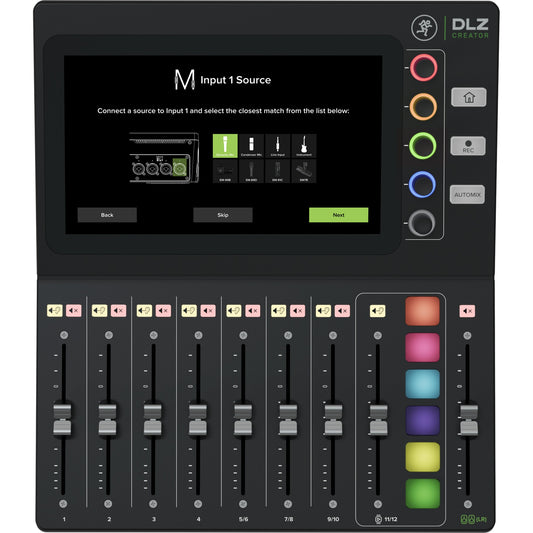 Mackie DLZ Creator Adaptive Digital Mixer for Podcasting and Streaming