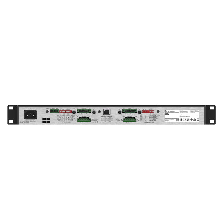 Dynacord V600:4 600W Commercial Power Amplifier back