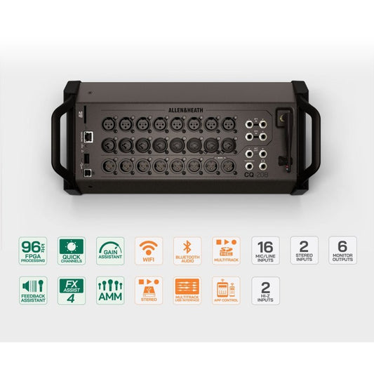 Allen & Heath CQ-20B 96kHz Compact Digital Mixer