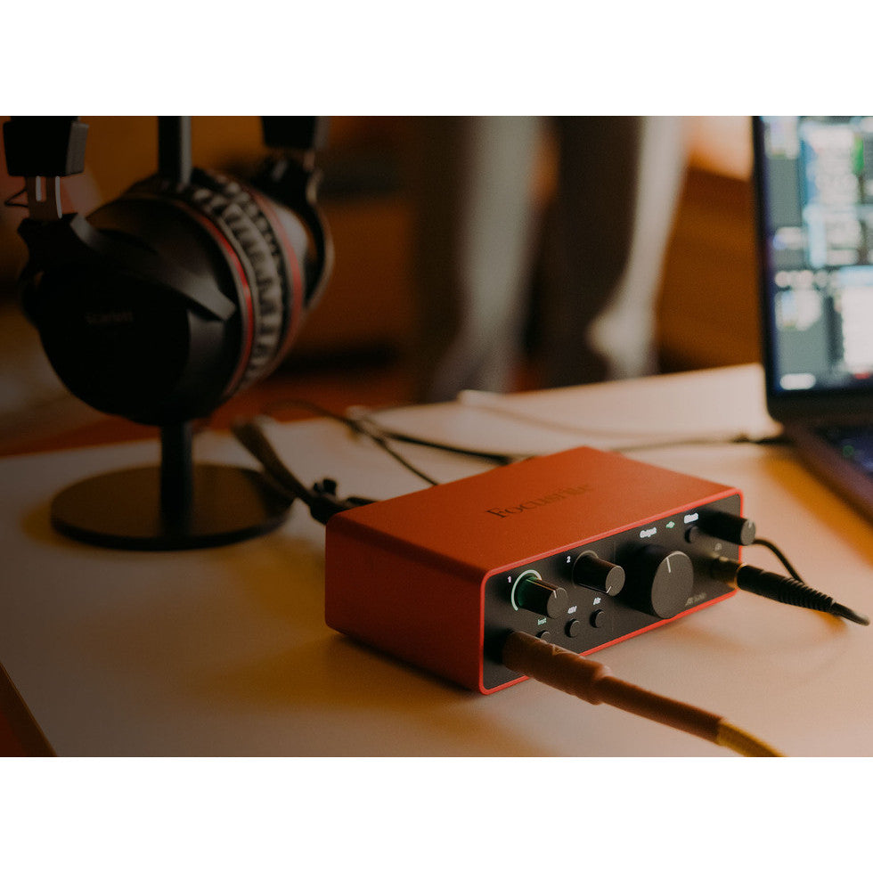 Focusrite Scarlett Solo Studio 4th Gen USB-C Audio Interface lifestyle