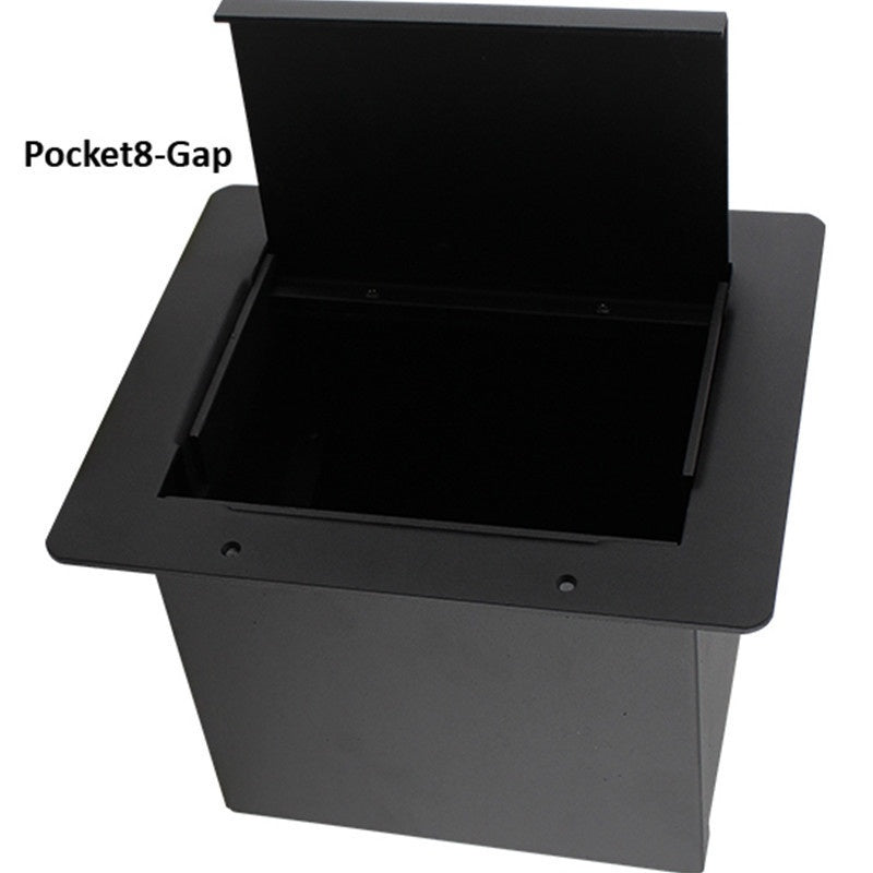 ProCo Sound Pocket8 Recessed Floor Input Pocket | 3/8" Gap/Slot