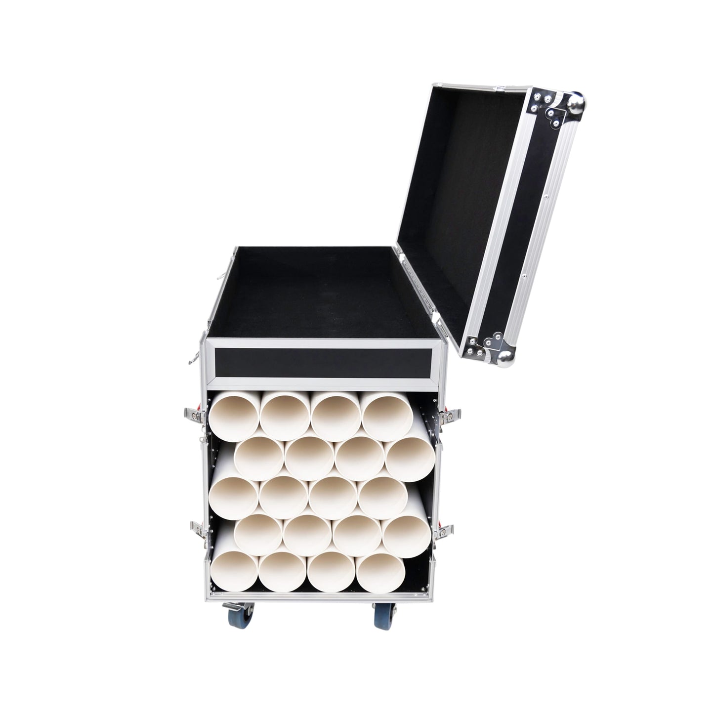 Gator GTOUR-MICSTAND-20 Flight Case For 20 Mic Stands