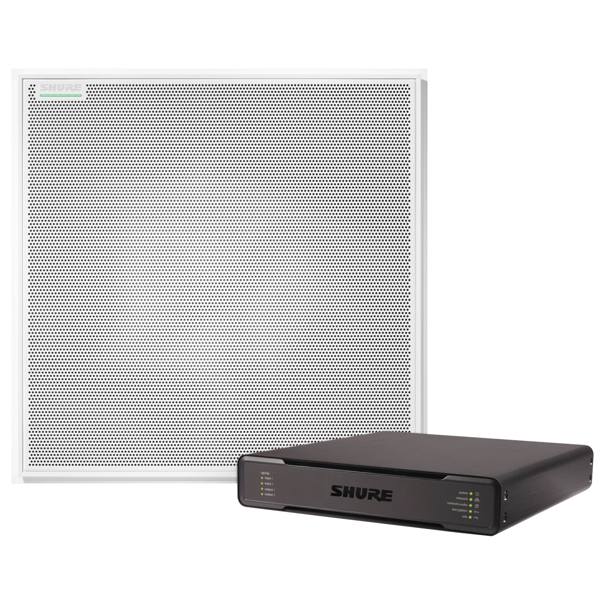 Shure MXA920W-S + P300-IMX AV Conferencing Bundle – SoundPro