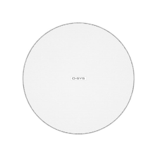 Q-SYS AcousticDesign 4.5" Two-Way Ceiling Speaker | Zero Bezel | White