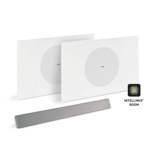 Shure Microflex Ecosystem 712M AV Conferencing Bundle | Color: Aluminum