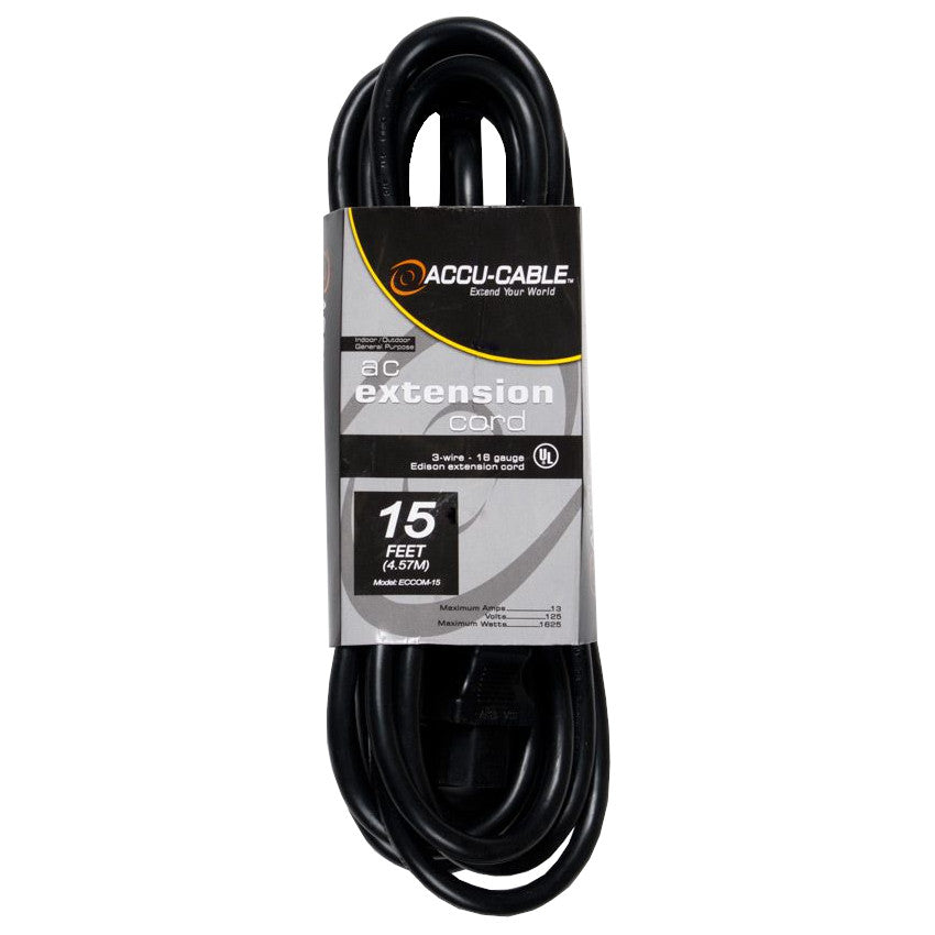 Accu-Cable ECCOM IEC Extension Cable