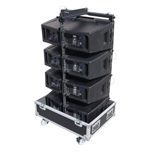 ProX XS-SP523022W Universal Line Array Speaker Flight Case For 4x Speakers