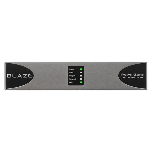 Blaze Audio PowerZone Connect 122 DSP-Enabled Power Amplifier front