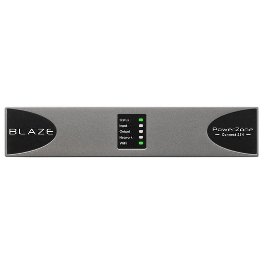 Blaze Audio PowerZone Connect 254 DSP-Enabled Power Amplifier front