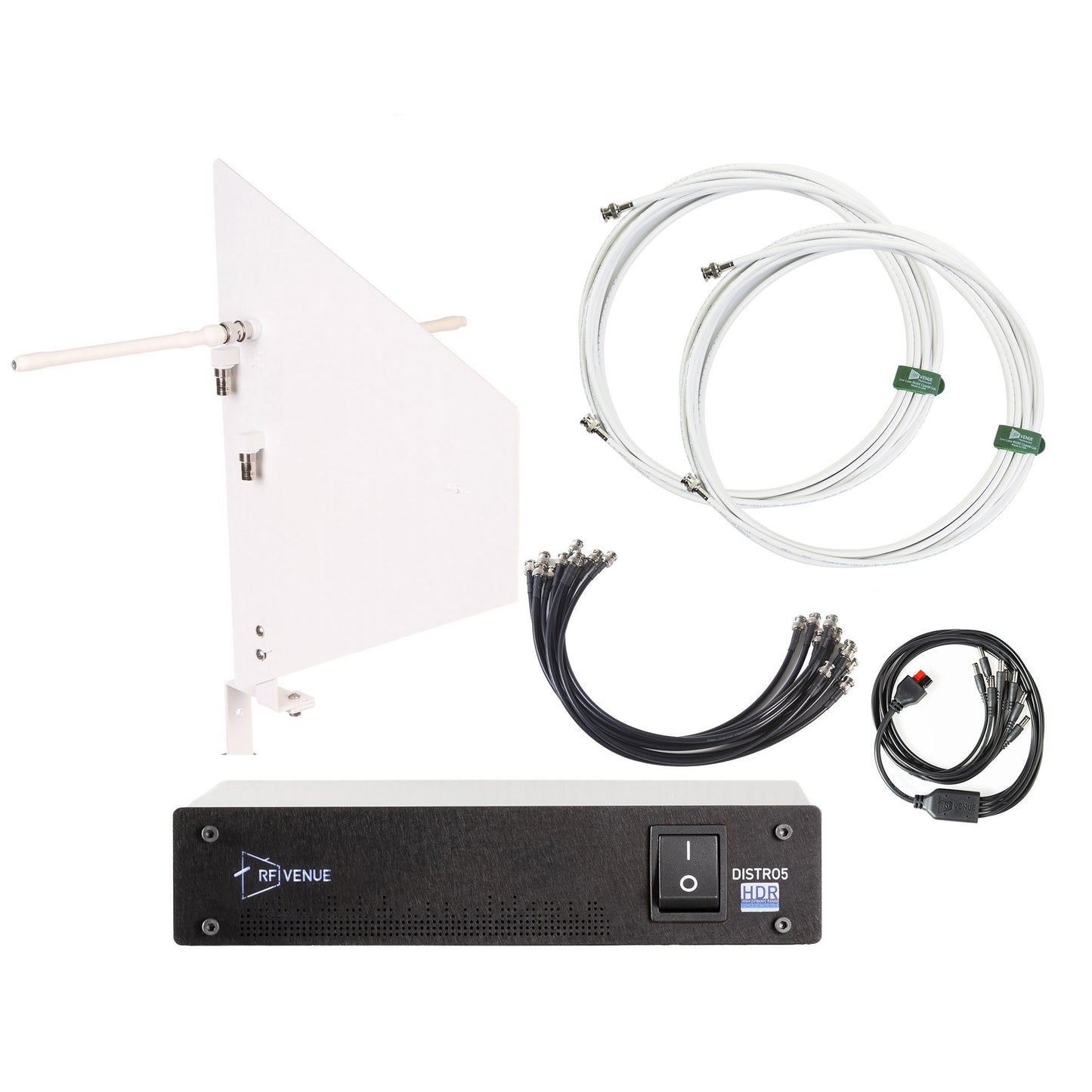 RF Venue DFINWD5 5-Channel Wireless Distribution Bundle