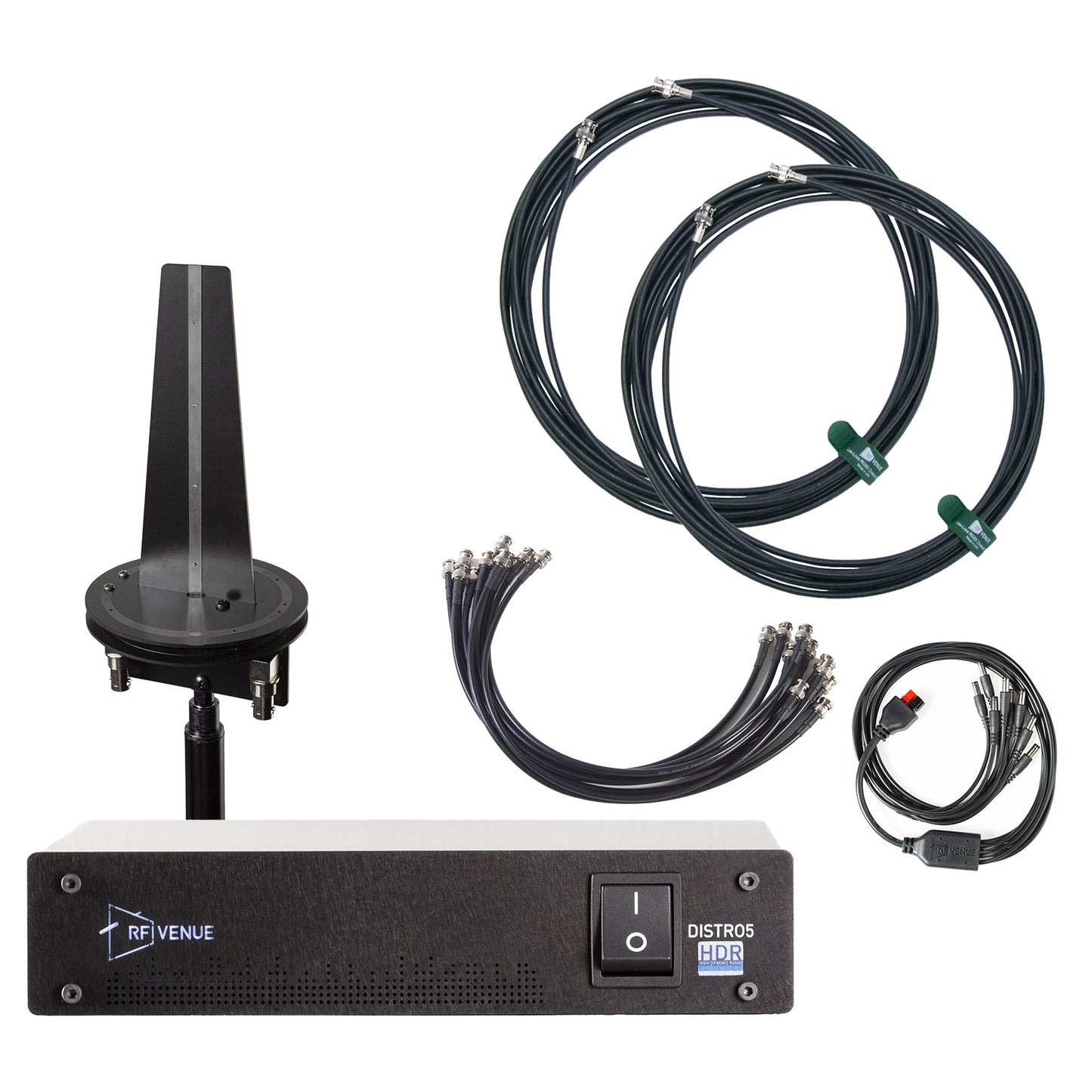RF Venue D-OMNID5 5-Channel Wireless Mic Pack, Diversity Omni Antenna