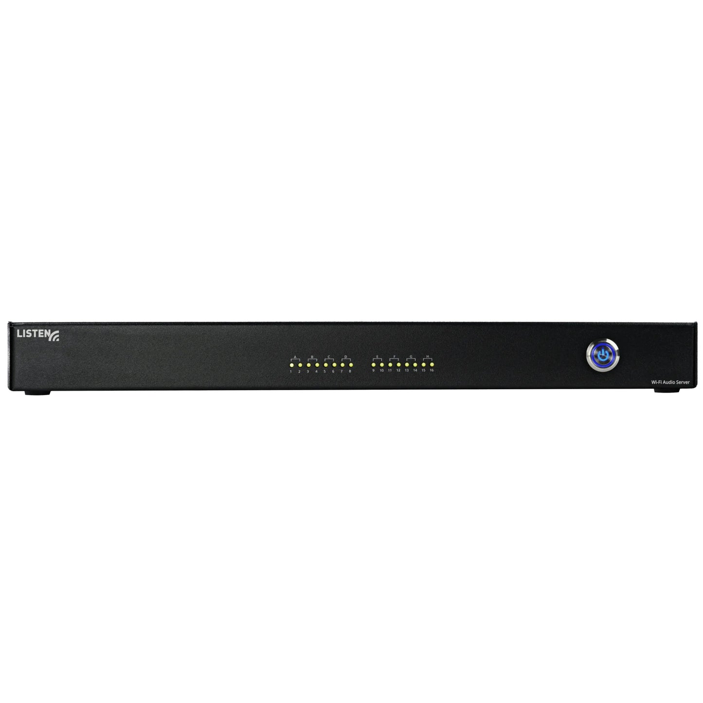 Listen Technologies ListenWIFI Wi-Fi Audio Server For LW-210 1RU Rackmount Streaming Device | 16 Channel