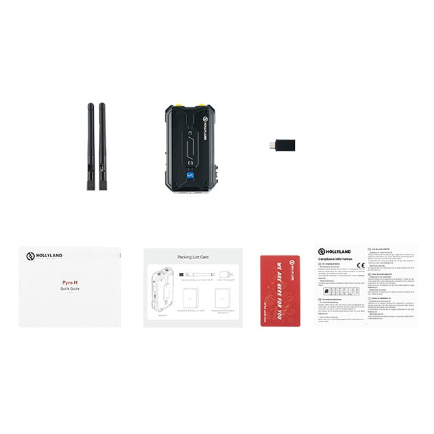 Hollyland Pyro H RX Wireless HDMI Video Receiver With Dual Band