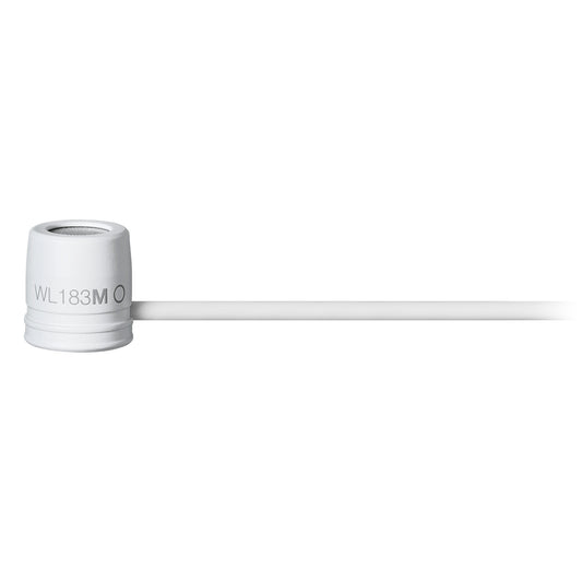 Shure WL183m Microflex Omni Lavalier Microphone white