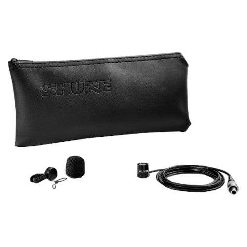Shure WL184m Microflex Supercardioid Lavalier Microphone components