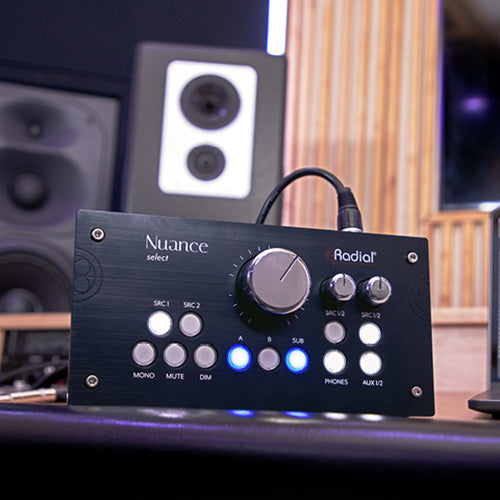 Radial Nuance Select Studio Monitor Controller lifestyle