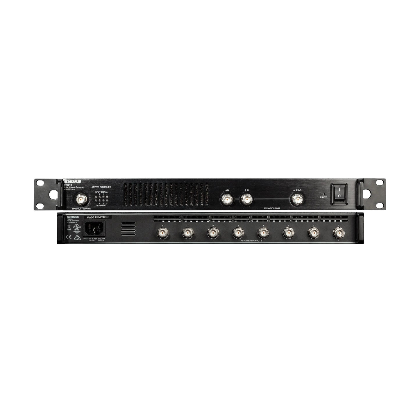144655_Shure-PA821B-8-to-1-Wideband-Antenna-Combiner-for-PSM-Wireless-Systems_ALT01sqr