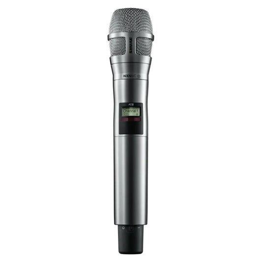 Shure AD2/N8C Handheld Wireless Microphone Transmitter | Color: Black
