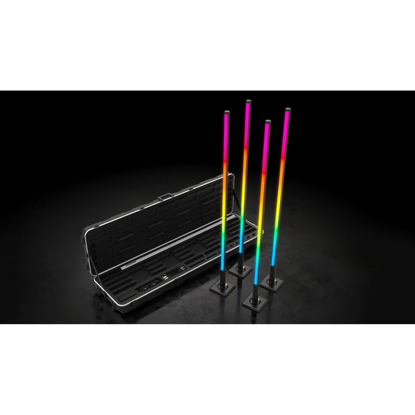 Chauvet DJ FREEDOMFLEXSTICKX4 Wireless Battery LED Stick Fixture Four-Pack