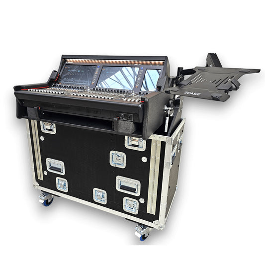 ProX Flip-Ready Hydraulic Console Case For Digital Audio Consoles | Yamaha DM7 | Fixed
