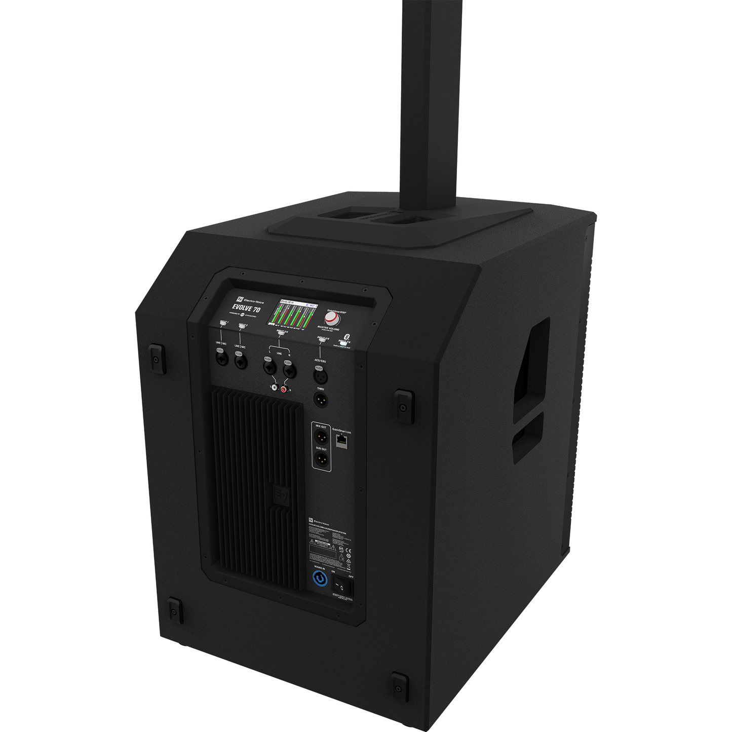 Electro-Voice EVOLVE 70 Column Loudspeaker System (Speaker Only) | Color: Black