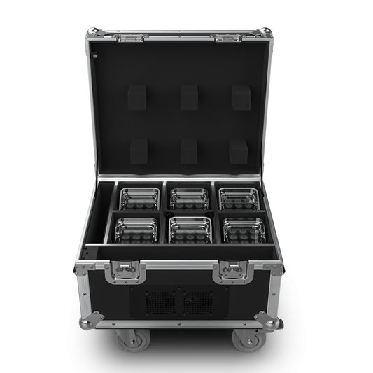 Chauvet Pro WELLFITXX6 Wireless LED Uplight Six-Pack Kit