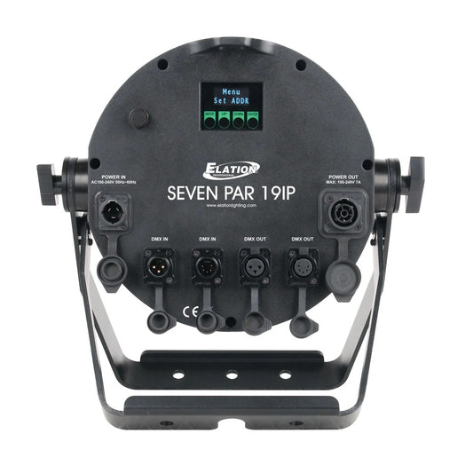 Elation SEVEN PAR 19IP 25W RGBAWL+UV LED Wash Light