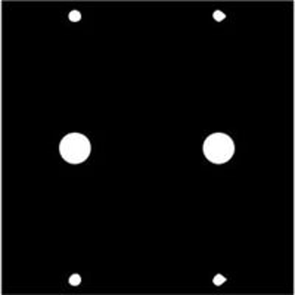 Middle Atlantic 1/4X2 1/4" (2) Port Ucp Pnl