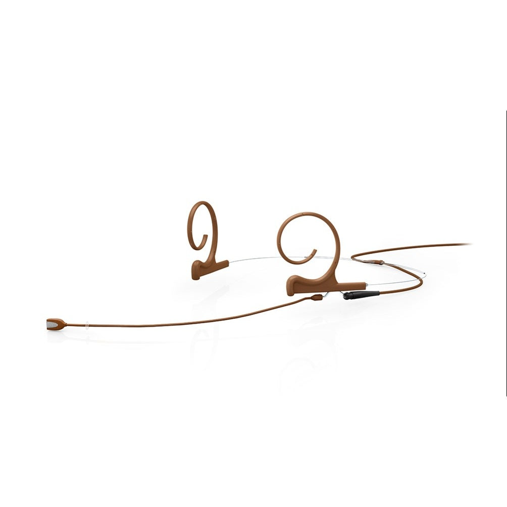 DPA Microphones 4166 Omni Flex Headset Mic With CORE+ | Medium | Long Headset | Mini-Jack | Brown
