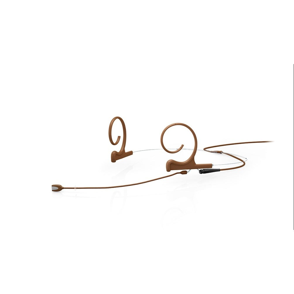 DPA Microphones 4188 Directional Flex Headset Mic | Medium | Medium Headset | MicroLock | Brown