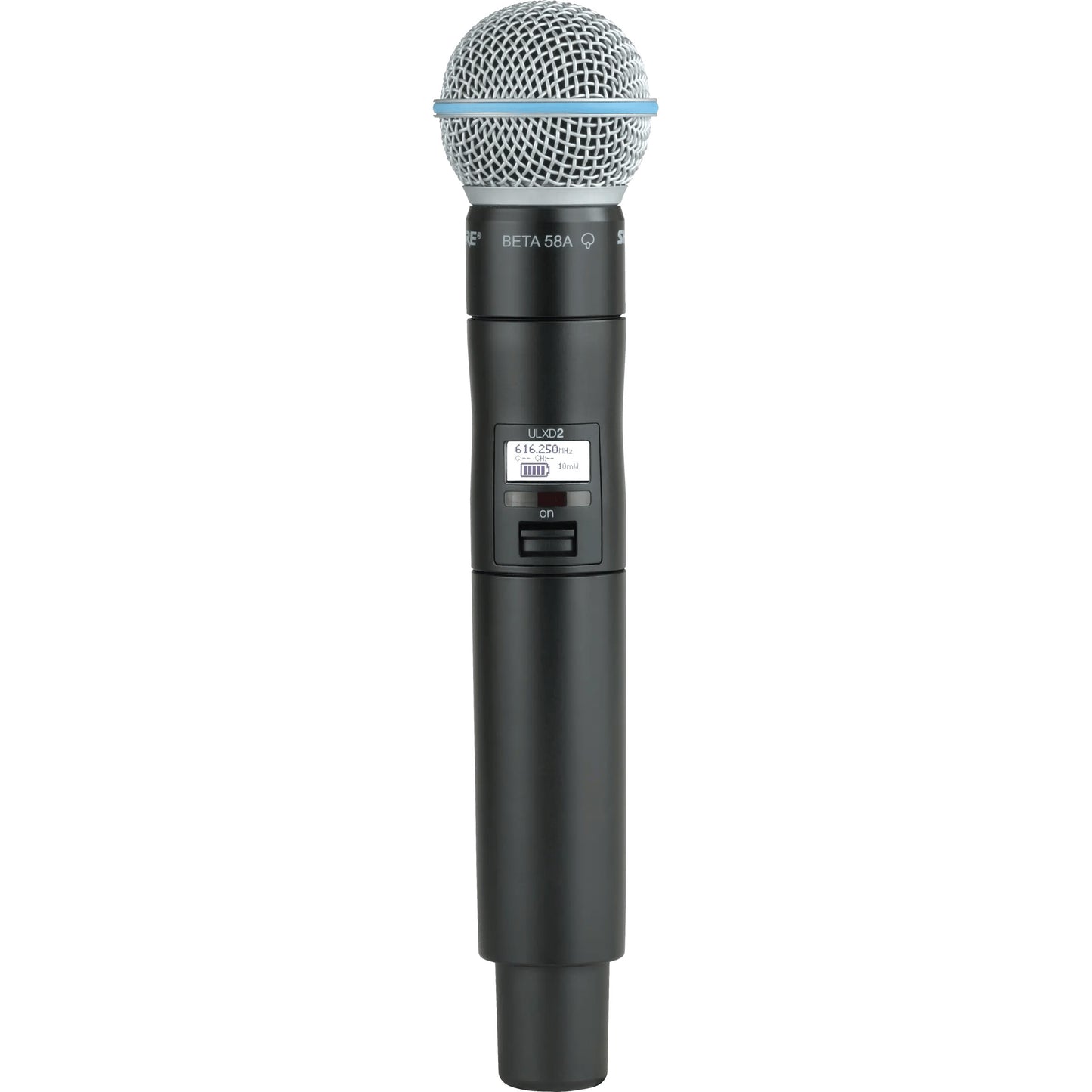 Shure ULXD2/B58 Digital Wireless Handheld Microphone Transmitter | Frequency: G57 (470-616 MHz)